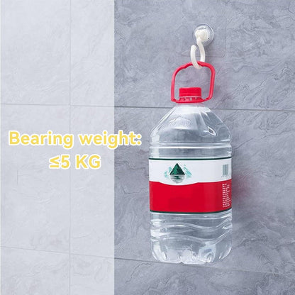 Weysoo Selbstklebende Deckenhaken 6 Stück Transparent Wasserdicht
