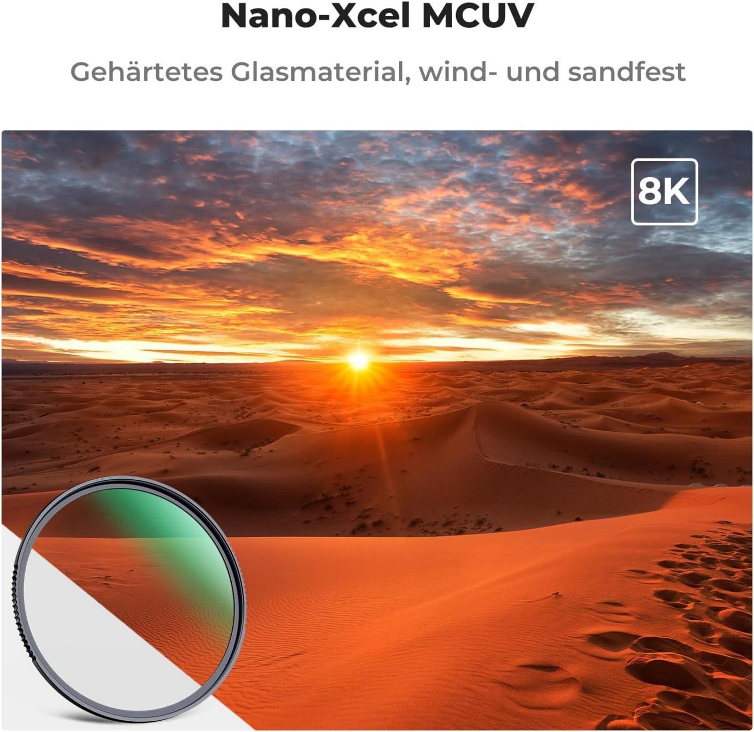 82mm UV Filter Slim Nano X-Serie MC Schutzfilter