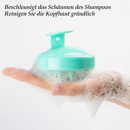 Silikon Kopfhaut Massagebürste Scalp Massager Peeling Haarwachstum