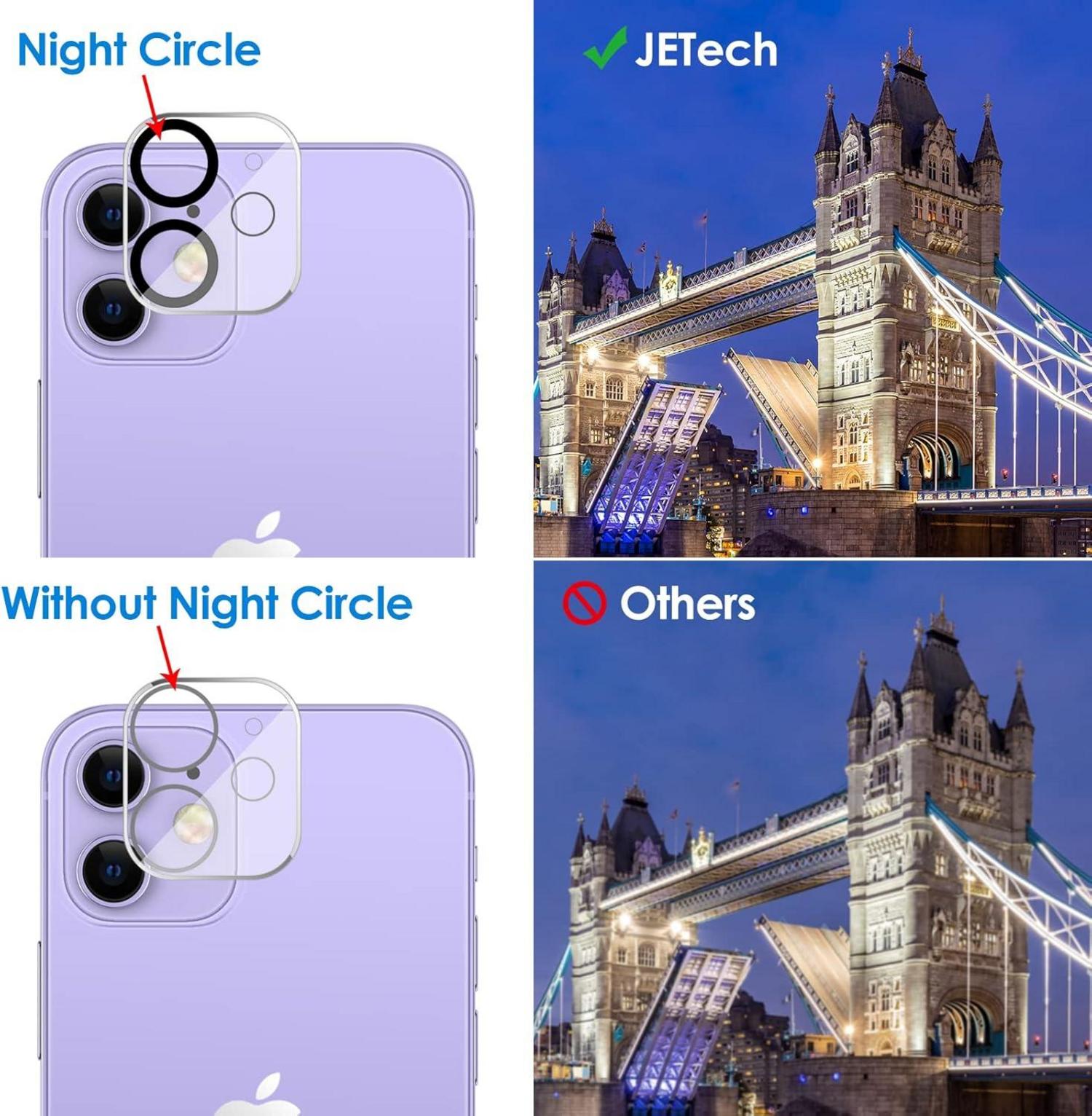 Kameraschutz für iPhone 11 6,1 Zoll und iPhone 12 mini 5,4 Zoll, 9H