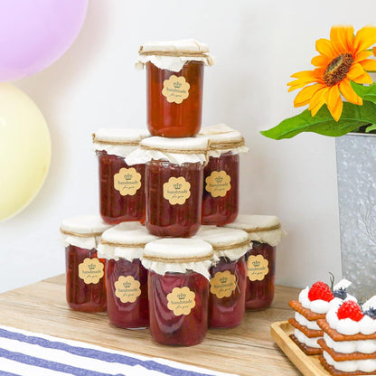 250ml Einmachgläser mit Deckel 8 Stück für