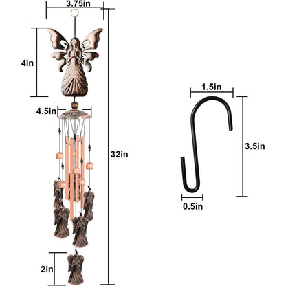 Schmetterling Windspiel Garten Dekoration mit Messingrohre