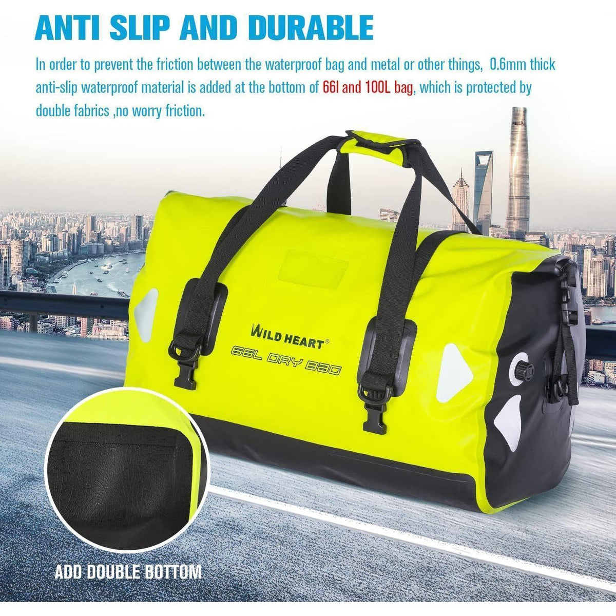 Wasserdichte Reisetasche 100L – Kajak, Camping, Motorrad