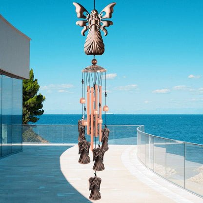 Libelle Windspiel Garten Messingrohre Balkon Dekoration