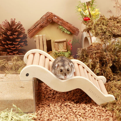 Holz Hamster Kletterleiter 20 cm - Schlangenmuster - Dekoration und Spielzeug - Rennmäuse, Mäuse, Kleintiere