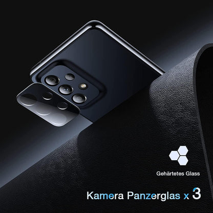 3x Samsung Galaxy A53 Schutzfolie Set 9H Härte Anti-Kratz Ultra-HD