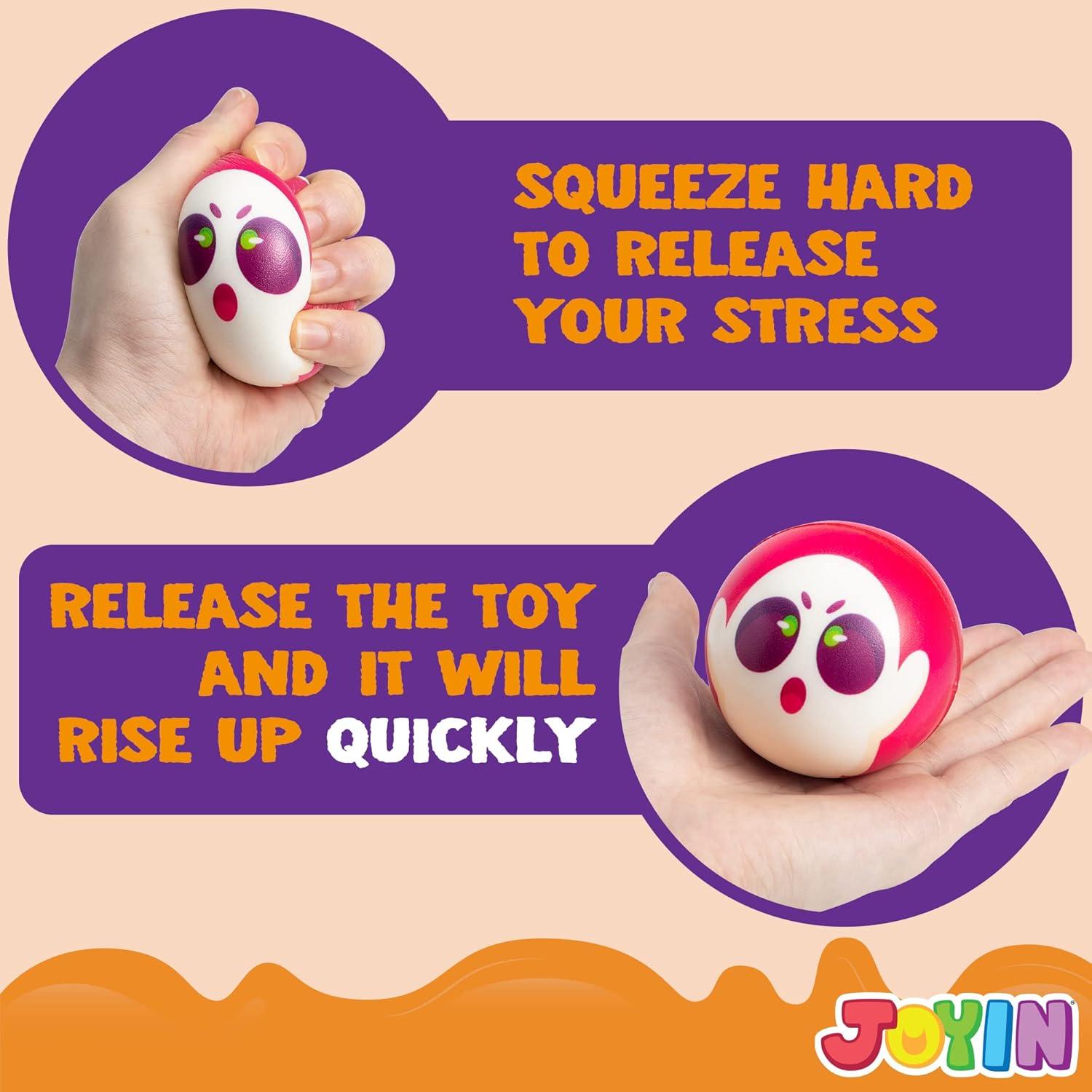 Halloween Stressbälle 24 Stück Squishy Party Favors