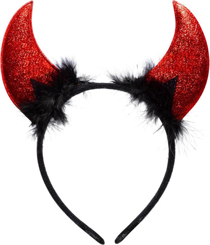 Spooktacular Halloween Teufelshörner Stirnband Dämonenhörner
