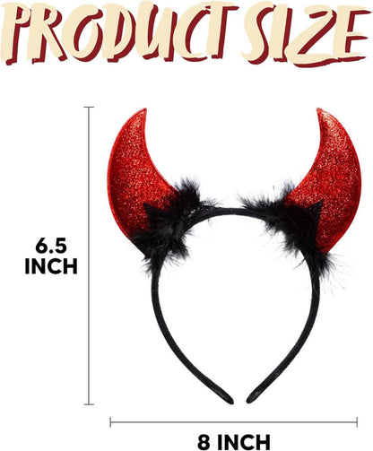 Spooktacular Halloween Teufelshörner Stirnband Dämonenkostüm Zubehör