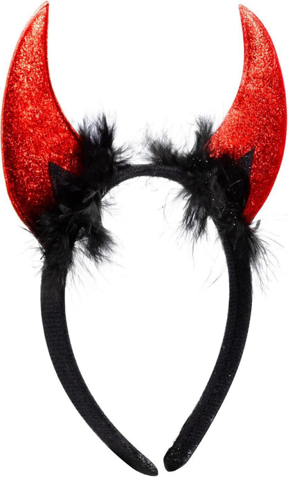 Spooktacular Halloween Teufelshörner Stirnband Dämonenkostüm Zubehör