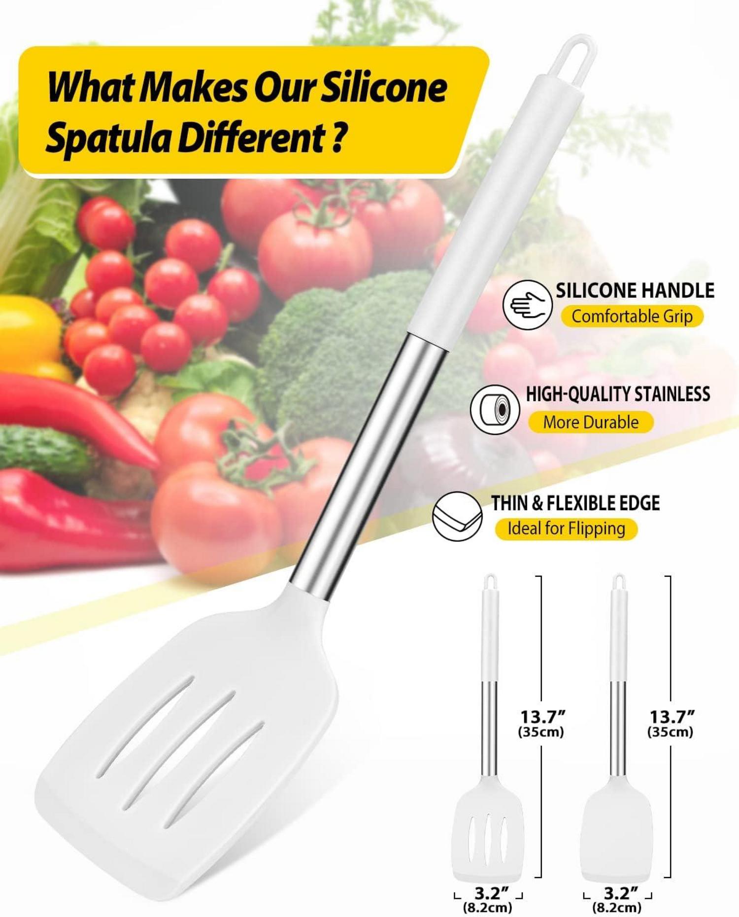 Silikon Pfannenwender Set 2-teilig Antihaftbeschichtet