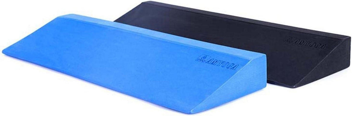 Yoga Brick Squat Wedge EVA Balance Foam Support Fitness Gym Training Black