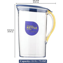Karaffe für Kühlschranktür 2,1L - Gelb