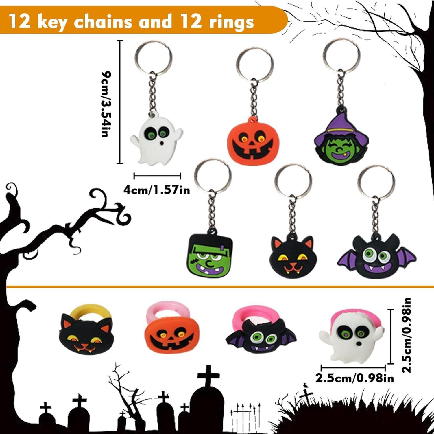 Halloween Mitgebsel Set für Kinder, 92-teilig