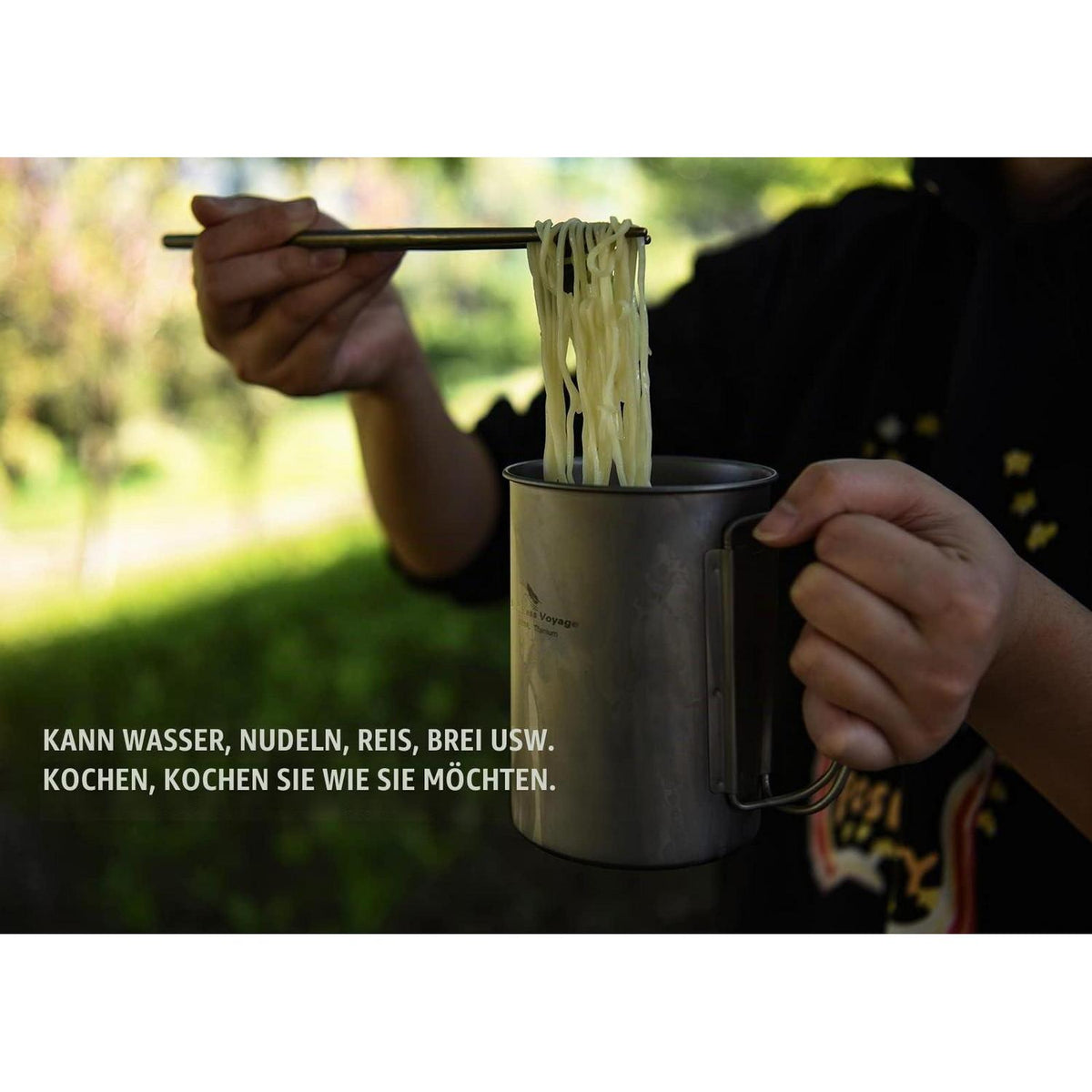 Titan Becher & Flasche Set 600ml + 1050ml Outdoor Camping
