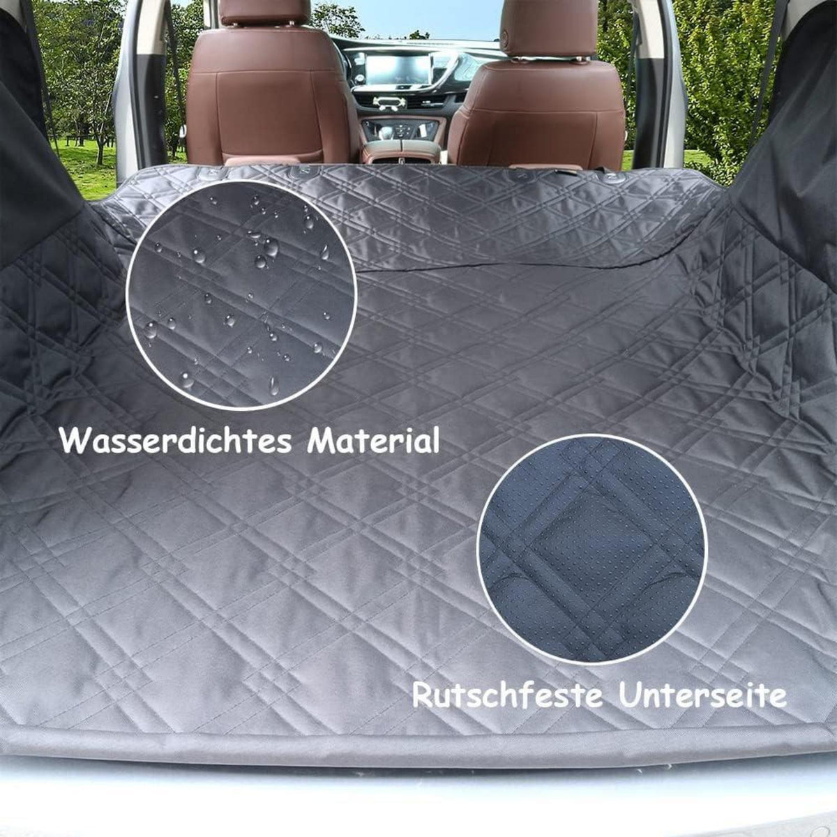 Hund Kofferraum Schutzmatte – Wasserdicht & Rutschfest 201x134cm