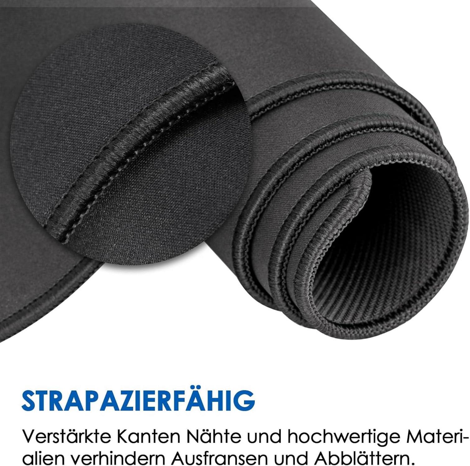 XXL Gaming Mauspad 800x400mm Wasserdicht Schwarziko Mousepad