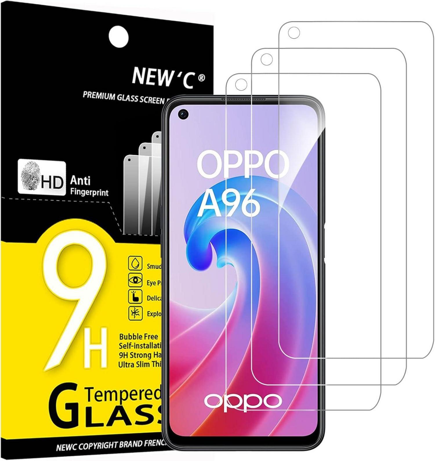Panzer Schutz Glas Oppo A96 A36 9H Härte HD 0.33mm Ultra-klar
