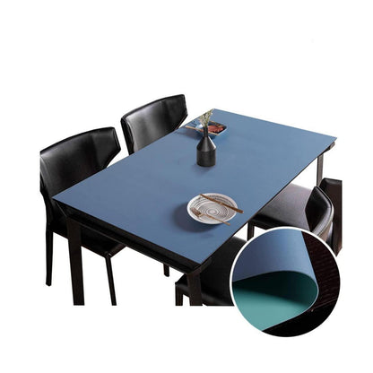 PU Tischdecke Wasserdicht Blaugrün 90x150cm