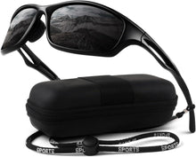 Polarisierte Sport-Sonnenbrille mit TR90-Rahmen UV400 Cat 3 CE