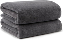 Weiches Mikrofaser-Handtuch-Set für Körper, 68,6 x 137,2 cm - Grau 2