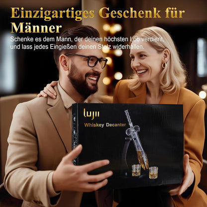 Heroisches Schwert Whisky Karaffe Set mit Gläsern & Tablett