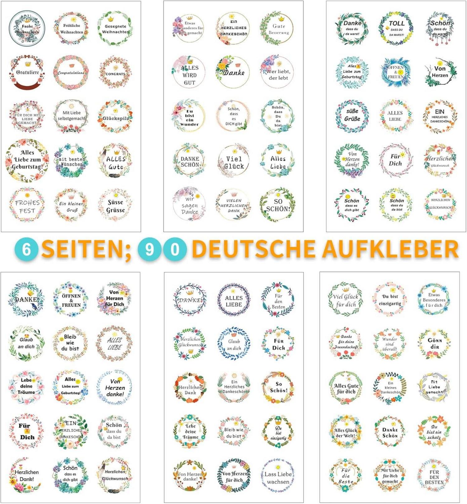 40 Stück Geschenktüten mit Aufkleber, Kindergeburtstag, Hochzeit
