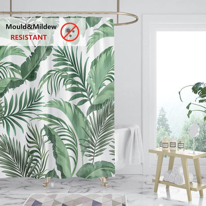 Duschvorhang 120x180 Anti-Schimmel Shower Curtains grüne