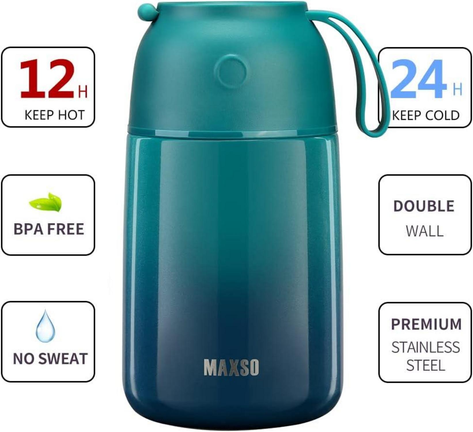 Thermobehälter Edelstahl 500ml & 700ml Warmhaltebecher mit