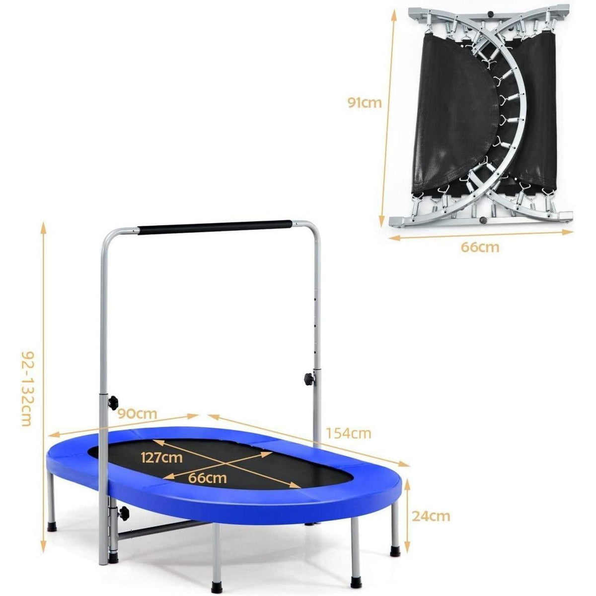 Trampolin 2 Personen – Fitness & Spaß für Kinder & Erwachsene