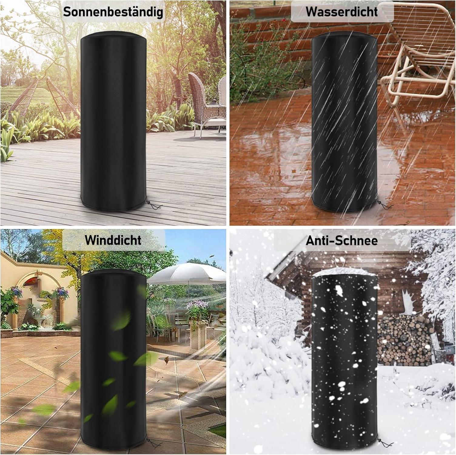 Wetterschutzhülle für Terrassenheizer 108 cm wasserdicht & reißfest