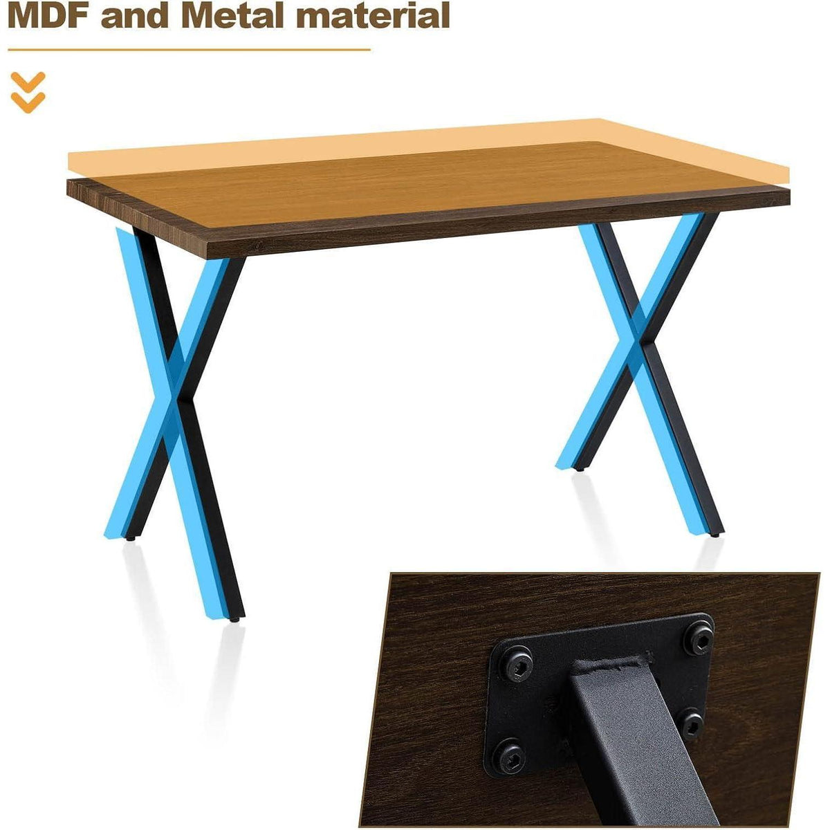 Esszimmergruppe Holz 140cm mit 4 Samtstühlen Schwarz