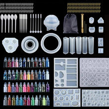 384tlg. Resin Gießharz Silikonform Set für Schmuck & DIY