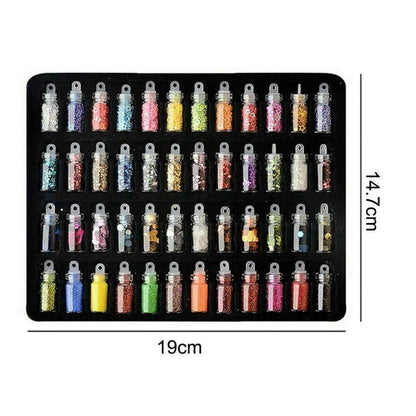 384tlg. Resin Gießharz Silikonform Set für Schmuck & DIY