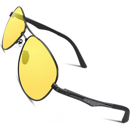CGID Sonnenbrille Herren Pilotenbrille Polarisiert