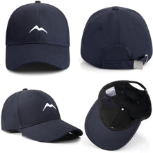 Baumwoll Baseball Cap Herren Damen Atmungsaktiv Blau