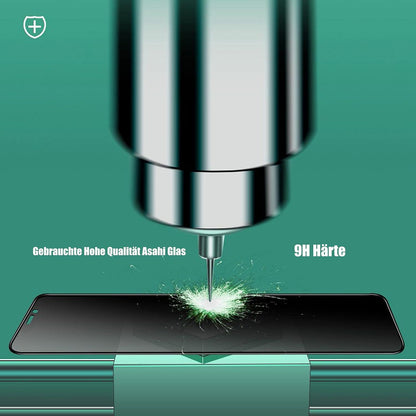 3 Stück Matt Sichtschutz Schutzfolie für iPhone 11 XR 9H Privacy Glas