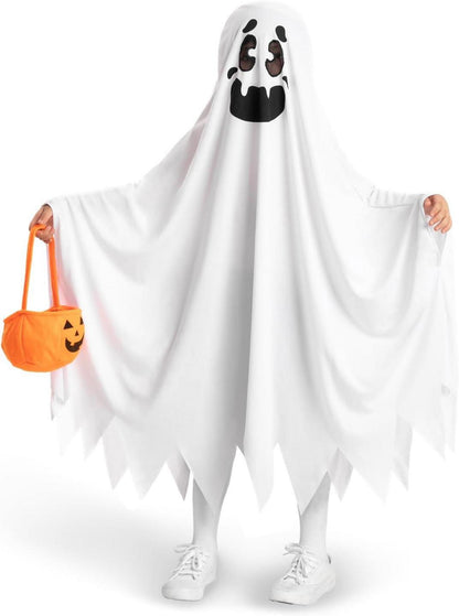 Geist Umhang Halloween Kostüm Kinder Spooky Party Spaß Größe L