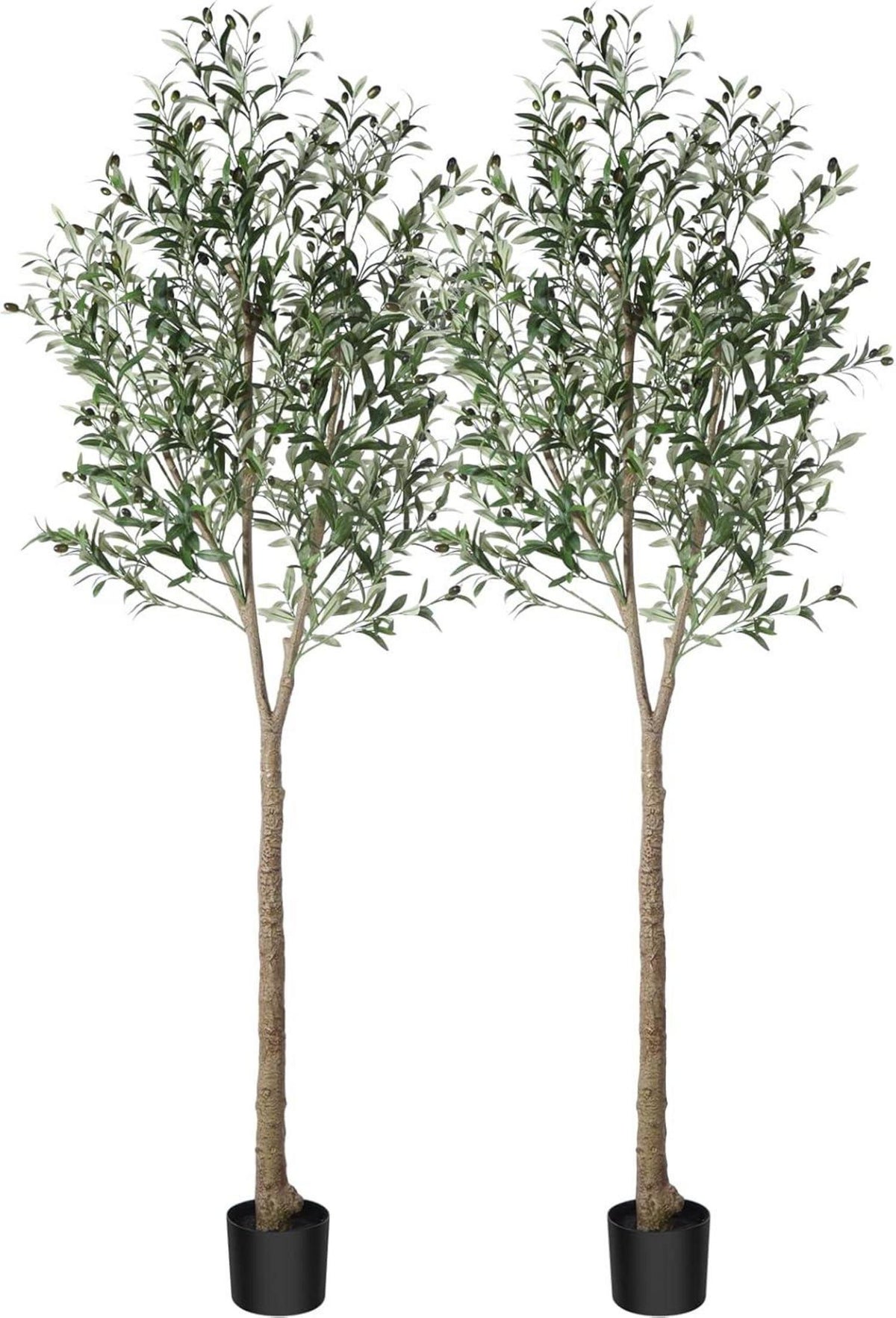 Künstlicher Olivenbaum 210cm Tropische Pflanze Indoor Outdoor
