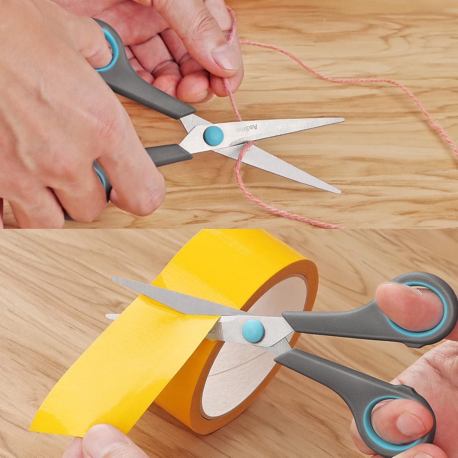 Allzweck Schere Edelstahl weicher Griff Haushalt Büro Schule 16,2 cm