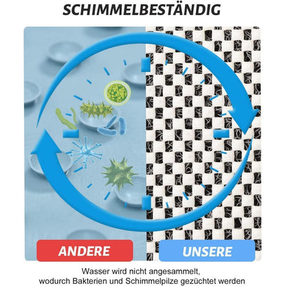 Rutschfeste Duschmatte 60x60 cm – Schnelltrocknend & Komfortabel