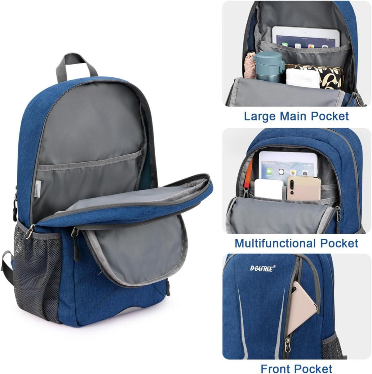 Ultraleichter G4Free 16L Damen Rucksack Wasserdicht Wandern Sport
