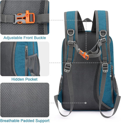 16L Kleiner Damen Rucksack Mini Ultraleichter Wasserdichter