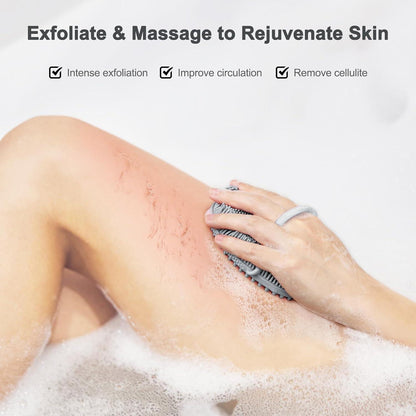 Silikon Körperbürste 2-seitig Bad Massage Tiefenreinigung