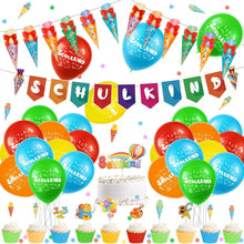 Schulanfang Deko Set Einschulung Schulkind Mädchen Jungen Luftballons