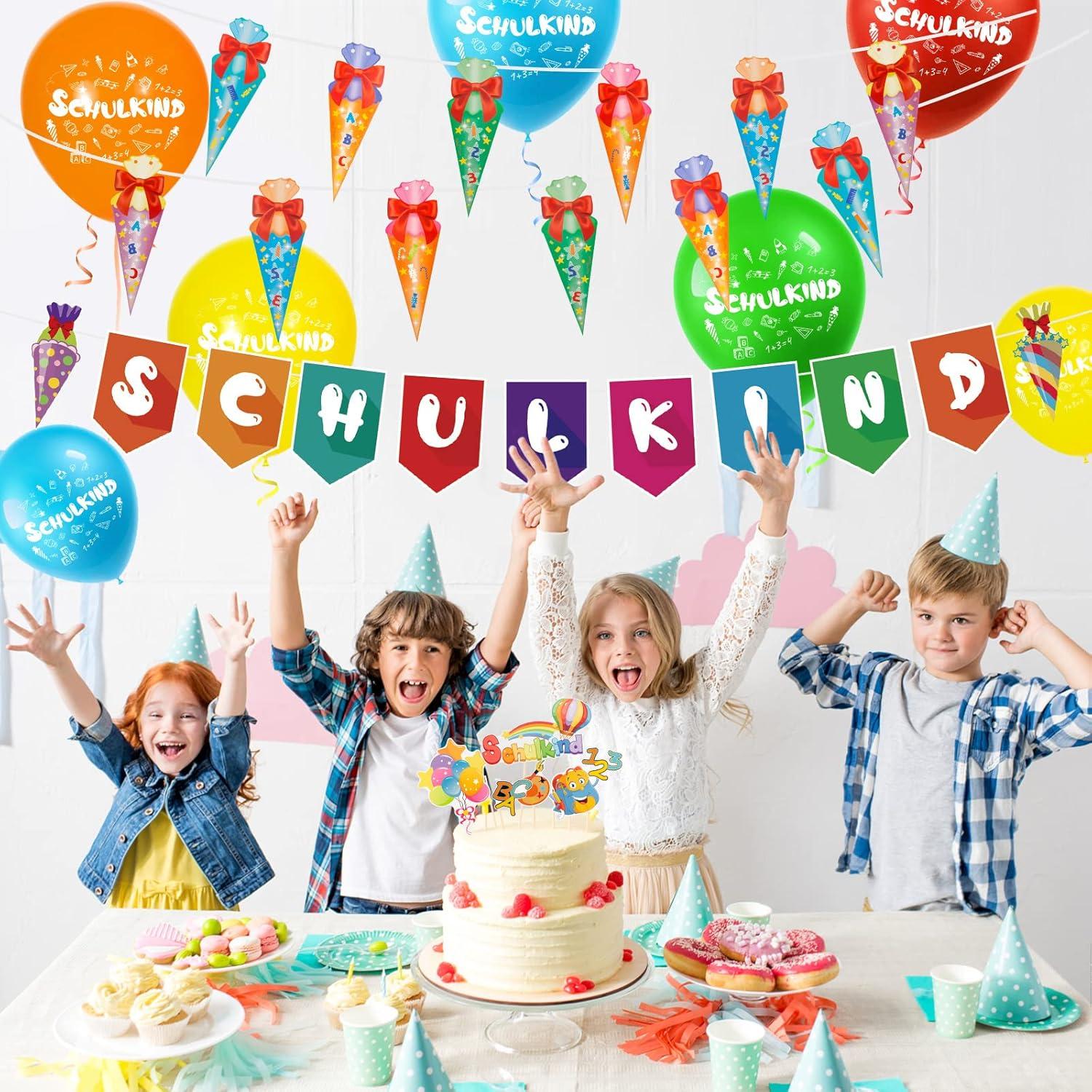 Einschulung Deko Set Schulkind Jungen Mädchen