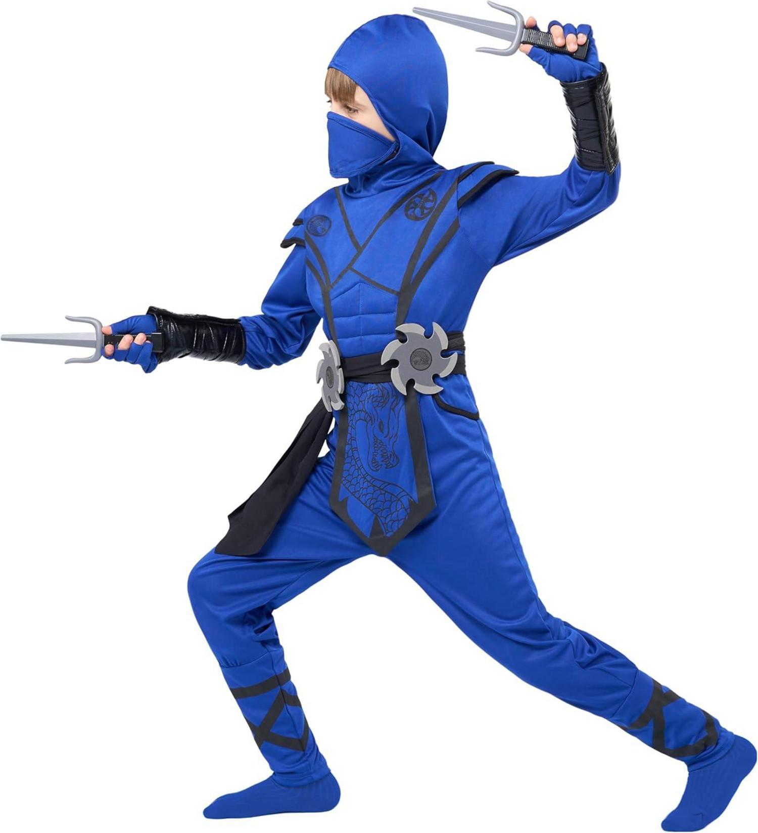 Spooktacular Creations Dragon Ninja Kostüm Set mit Schaumstoff Zubehör
