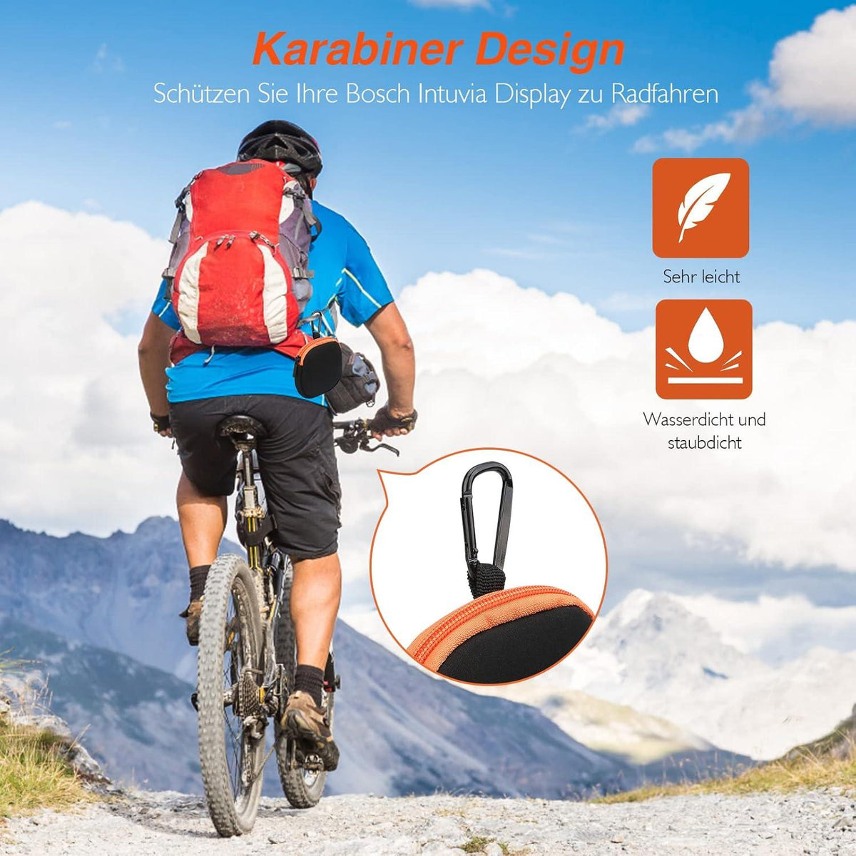 Displayschutz Neopren Schutzhülle für Bosch Intuvia E-Bike Hülle