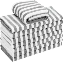Mikrofaser Geschirrtücher Set super saugfähig 65x45 cm Grau
