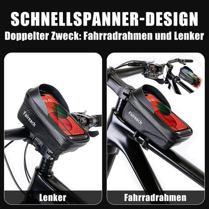 Fahrradtasche Rahmen wasserdicht Große Kapazität Handytasche